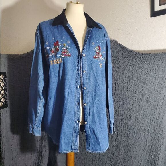 Basic Edition VTG Christmas Shirt Size XL - Picture 10 of 12